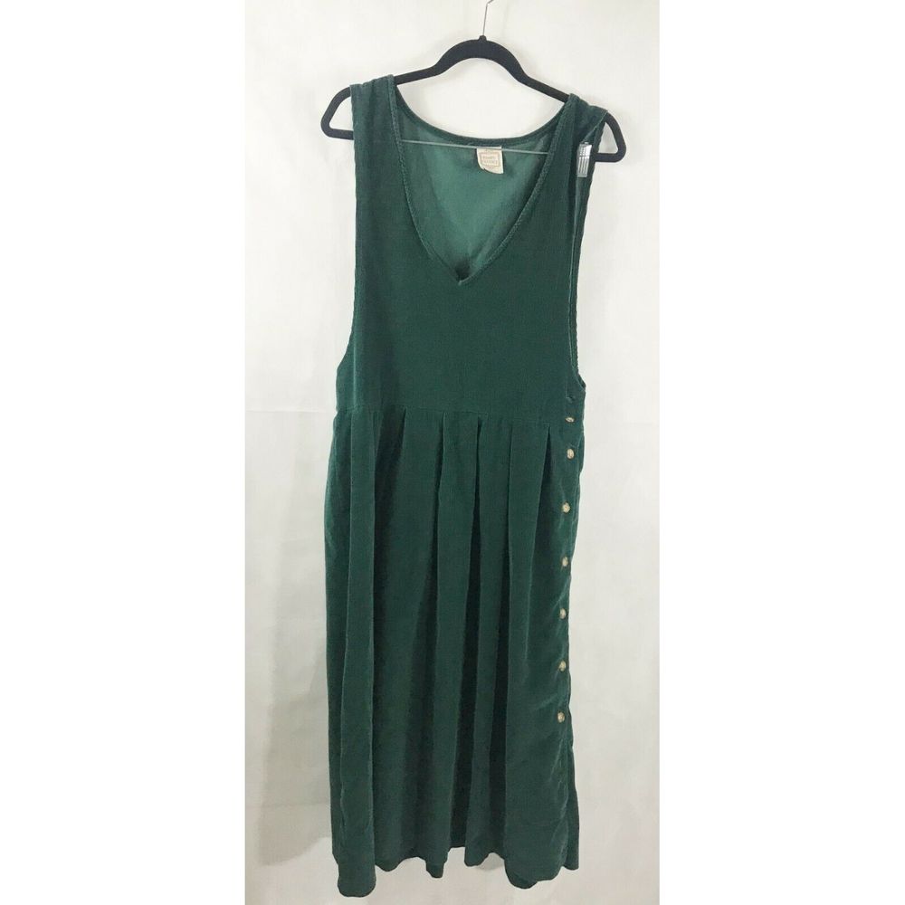 VTG Corduroy Maxi Dress Size M